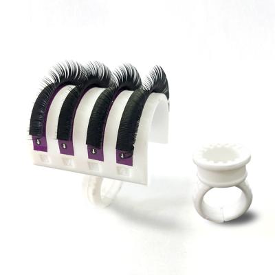 China NAGARAKU Eyelashes Extension Tool Glue Holder U Shape Ring Eyelash Pads Wholesale Vendor Ring for sale