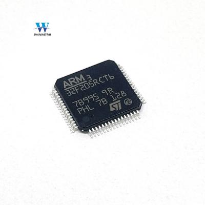 China Standard ARM Cortex M3 LQFP-64 ARM Microcontrollers MCU 32F205RCT6 STM32F205 STM32F205RCT6 for sale