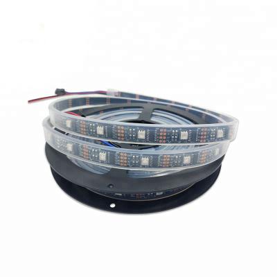 China Nightbar/Club/KTV 30leds/m decoration 5V RGB led strip light ws2812 programmable led flexible strip for ktv for sale