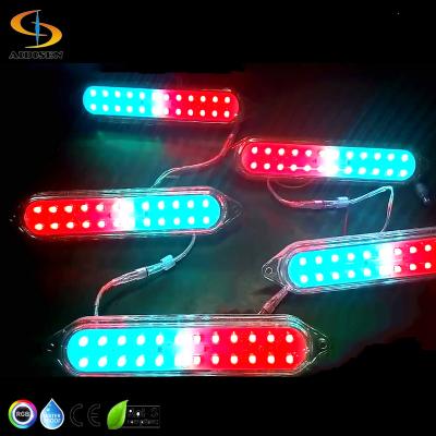 China LANDSCAPE module dmx controller 24v car decoration lights ip67 accessible light amusement rgb 5050 led lights pixel for sale