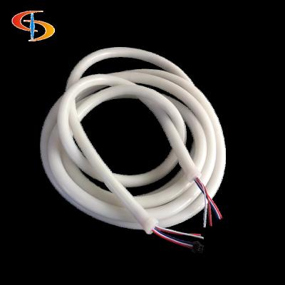 China LANDSCAPE 12V 24V 360 Degree Around LED Strip 220V 110V Waterproof Flexible Neon Light 120leds/m for sale