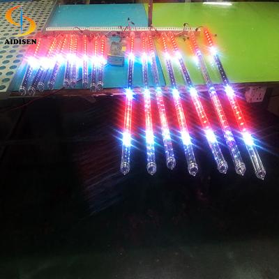 China LANDSCAPE 100cm led meteor light DC5V DC12V DC24V dmx RGB led hanging meteor tube light for sale