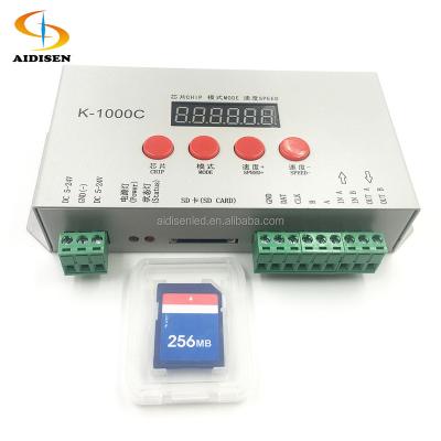 China LED Lights Amusement Park Led Lamp Controller Programmable SD Card Led RGB Controller for sale