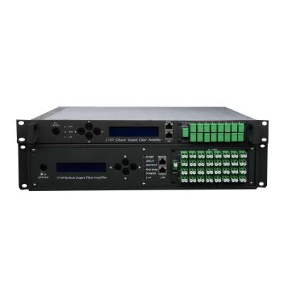 China 1550nm High Power CATV Optical Amplifier 483x365x44mm (1RU) for sale