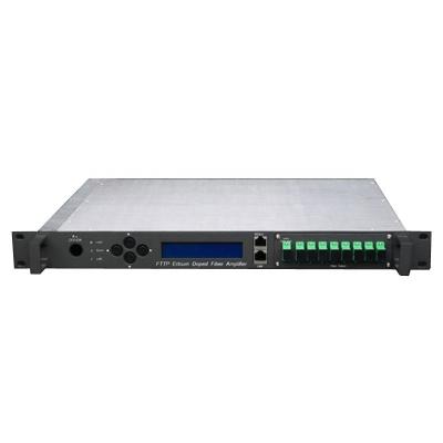 China WDM FTTx PON Fiber Optica Amplifier EDFA Integrated WDM 8 Ports Pon EDFA for sale