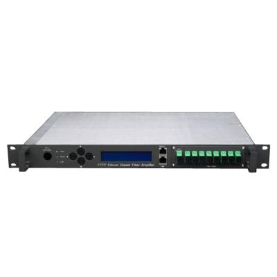 China Built-in WDM FTTx PON Optical Amplifier EDFA WDM 8 Ports for sale