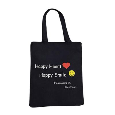 China Heavy Duty Canvas Bag Customized Reusable And Eco Friendly Cotton Fabric Bag for sale