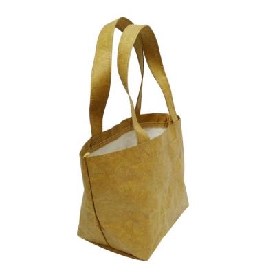 China Custom Washable LOGO Tyvek Tearproof Paper Tote Bag BIODEGRADABLE Washable Shopping Bag for sale