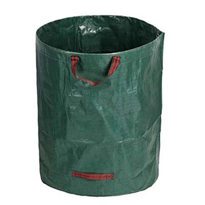 China Garden Accessories 72 Gallon Reusable PP Woven Lawn Sack Leaf Garden Bag Heavy Duty Garbage Bag for sale