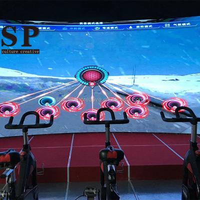 China Hot Sale Gymnasium Indoor Multi-Function Indoor Bike Spinning Equipment Gym Sports Entertainment Spinning Game for sale