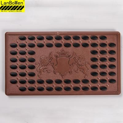 China Easy Installation Ant Slip Universal Single Car Accessories Cheaper Car Mat Heel Pad Pad for sale