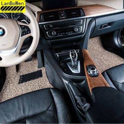 China Factory Easy Clean Supply Auto Mat Spike Backing Beige PVC Coil Car Mats For Car Interior Floor for sale