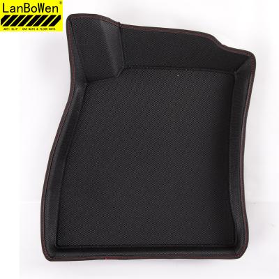 China Anti-skid/fireproofing/dustproofing waterproof kagu black 3d 3d car mats for sale