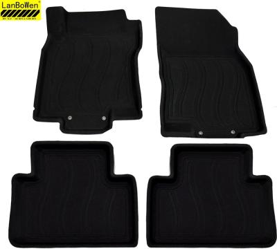 China Anti-skid/fireproofing/dustproofing anti slip kagu 3D car floor waterproof mat for sale