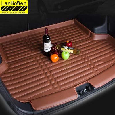 China Universal Non-slip/Dustproof/Waterproof/Flame Retardant Wear Resistance Car Leather Mat For Trunk for sale