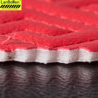 China Non-slip Princess PVC Leather Boot Floor Mat Material FRP Car Wash Floor Roll for sale