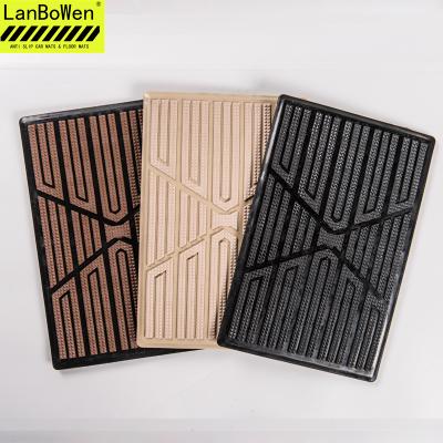 China Factory Price Easy Installation Anti Slip Cheap Carpet Heel Pad For Car Mats for sale