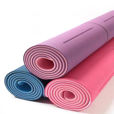 China New Waterproof Design Customized Large 6mm Band Foldable Eco Friendly Yoga Mat Wholesale for sale