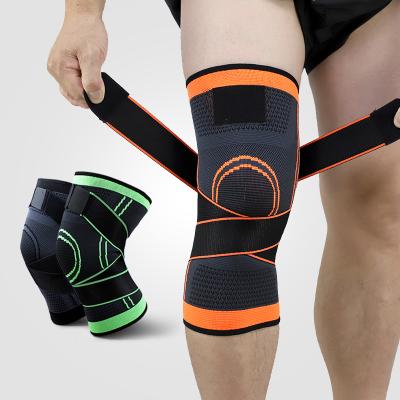 China Adjustable Basketball Running Knee Pad Breathable Nylon Seasons Knee Pad for sale