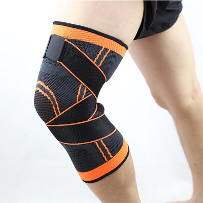 China Strap Knee Pad Four Seasons Adjustable Pressure Mount Slim Outdoor Knee Pad for sale