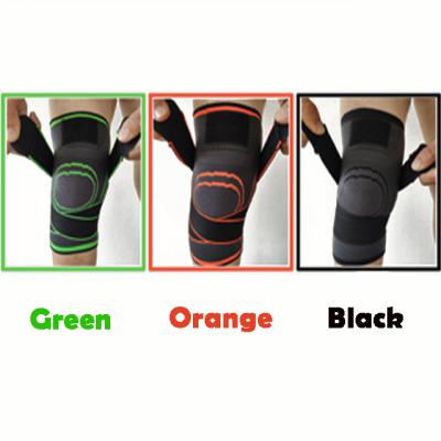 China Adjustable Basketball Running Breathable Nylon Knee Pad for sale