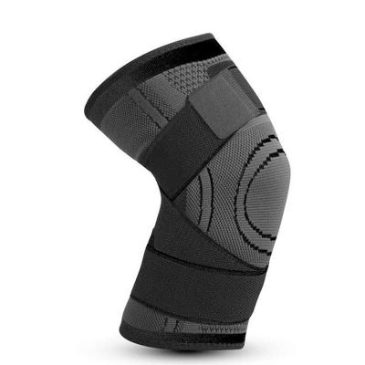 China Four Seasons Adjustable Elasticity Breathable Sports Knee Pads Basketball Running Breathable Nylon Knee Pads for sale