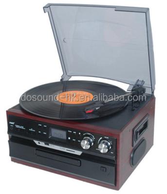 China Hot Selling Acoustic Turntable USB Turntable Player Turntable with CD Professional Audio Stereo Speaker for sale