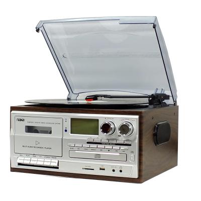 China Turntable Player Cassette Play AM Fm Radio Vinyl Turntable Record Player Phonographs Player Phonograph for sale