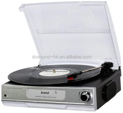 China Pianol Turntable Multi Audio Receiver Record Player With Built-in Speaker Phonograph Player Smash Tape Recording for sale