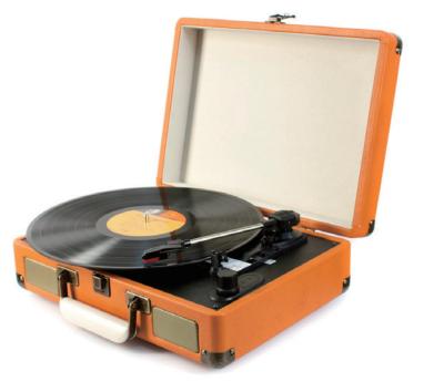 China Factory Portable Home Audio Suitcase China Vinyl Player Turntable Wooden Turntable Vinyl Record Player for sale