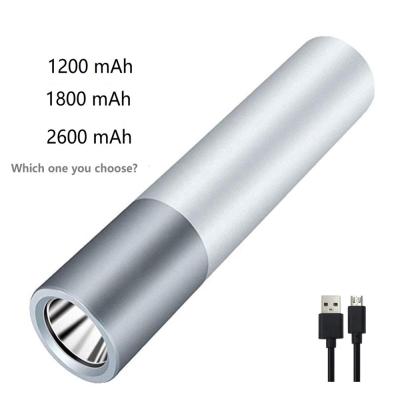 China Lovisle Aluminum Technology LED Flashlight, Home Use Torch, USB Rechargeable Led Light Smart 1200mA Torch for sale