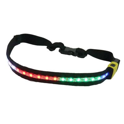 China Running Rechargeable Sports Stadiums Belt Light LED Lights For Bicycle Night Riding Jogging for sale