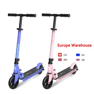 China Free Shipping Child Eu Warehouse Self Balance Board Foldable 2 Wheel 24v Kids Electric Scooter for sale