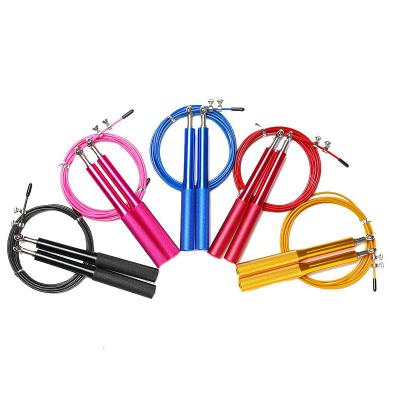 China Durable PVC Fitness Sports Aerobic Training Aluminum High Speed ​​Jump Rope for sale