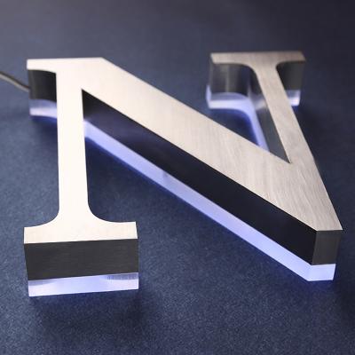 China Building Design Free Channel Led Letter Sign Waterproof Led Sign Advertising Lights High Quality for sale