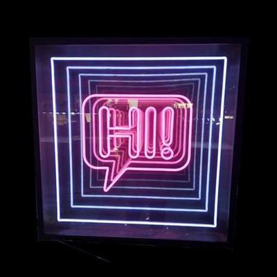 China High Quality Abyss High Quality Custom Mirror Sports Stadiums Dropshipping Neon Sign Infinity Led 3D Neon Sign for sale