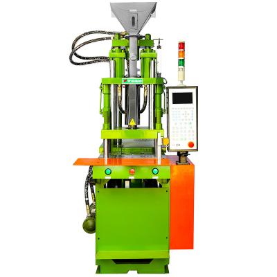 중국 Gx16 Aviation Plug Cable Vertical Injection Molding Making Machine 35T 판매용