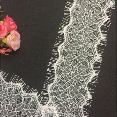 China 7cm Viable Wholesale Fashion Colorful Garment Using Eyelet Lace Eyelash Knitting Lace JMHB7394 for sale