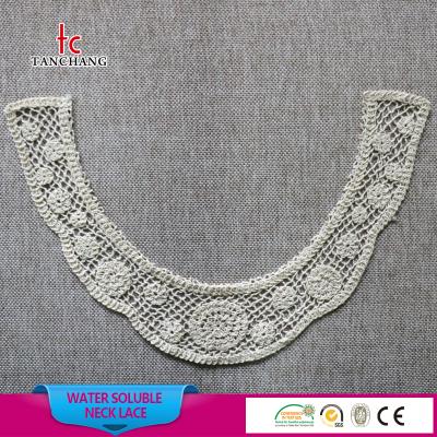 China Viable USA fashion neck designs for costumes neck lace patch cotton neck lace salwar SRLK13 for sale