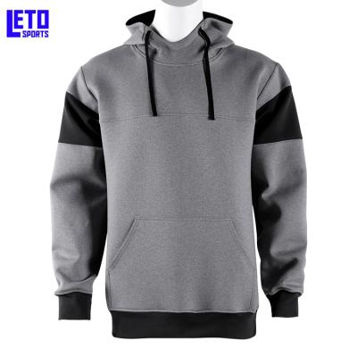 China Wholesale Plain Hoody Men's Gray Hoodies Custom Zipper Up Blank Hoodie Anti-shrink Casual Style for sale