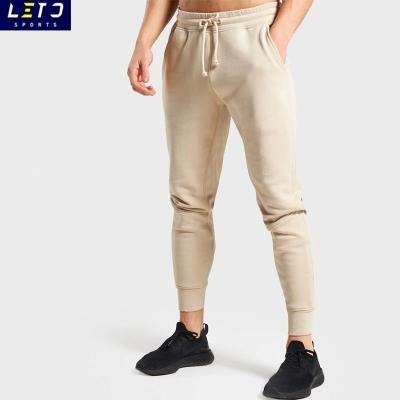 China Anti-pilling Training And Jogging Wear 100% Cotton Fabric For Mens Custom Sweatpants for sale