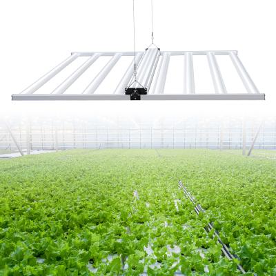 China Commercial 8 Bar Foldable Strip Top IR UV Lights LED Growing Lm301b 720 Watt Indoor Professional Full Spectrum Led Plants Grow Light for sale