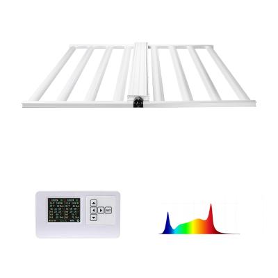 China Seed Starting ETL Listed 720W 800W Full Spectrum Vertical Grow Systems Adjustable Foldable Dimmable Grow Plants Led Grow Light for sale