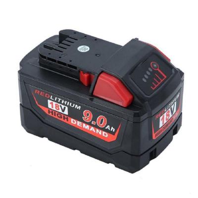 Cina Ciclo profondo ad alto rendimento MSDS della batteria 18V 9Ah di M18B Milwaukee M18 in vendita