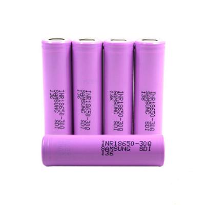 China INR18650-30Q 18650 Batterij3000mah 3.7V Samsung 20A Lithium Ion Cells Te koop