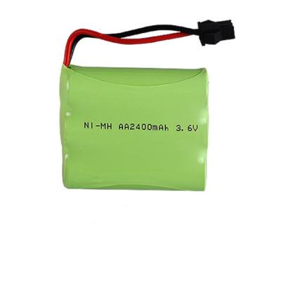 China 3 vida de ciclo larga de la batería 3.6V 2400mAh del níquel e hidruro metálico de Nimh de la célula en venta