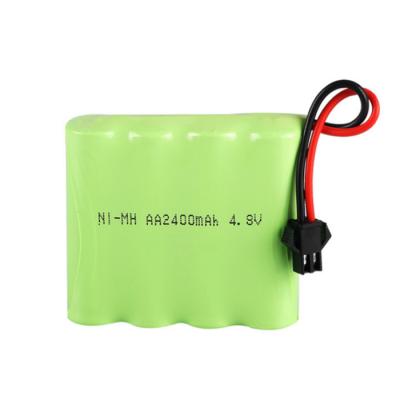 China Batería recargable 2400mAh ROHS de los juguetes 4,8 V Nimh de los niños en venta