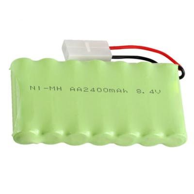 China Níquel e hidruro metálico eléctrico de la batería 2400mAh AA del juguete 8.4V Nimh en venta