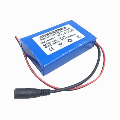 China UN38.3 Pollution Free 7.4V 9800mAh Phone Battery Pack for sale