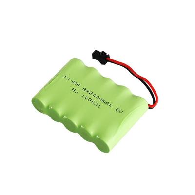 中国 カスタマイズされた子供のおもちゃのNiMHの充電電池のパック6V 2400mAh 販売のため